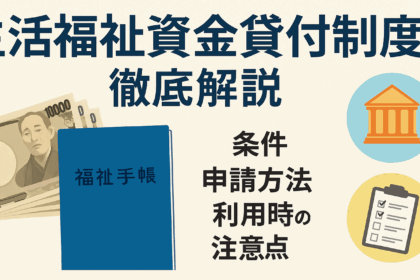 生活福祉資金貸付制度を徹底解説した記事のアイキャッチ画像