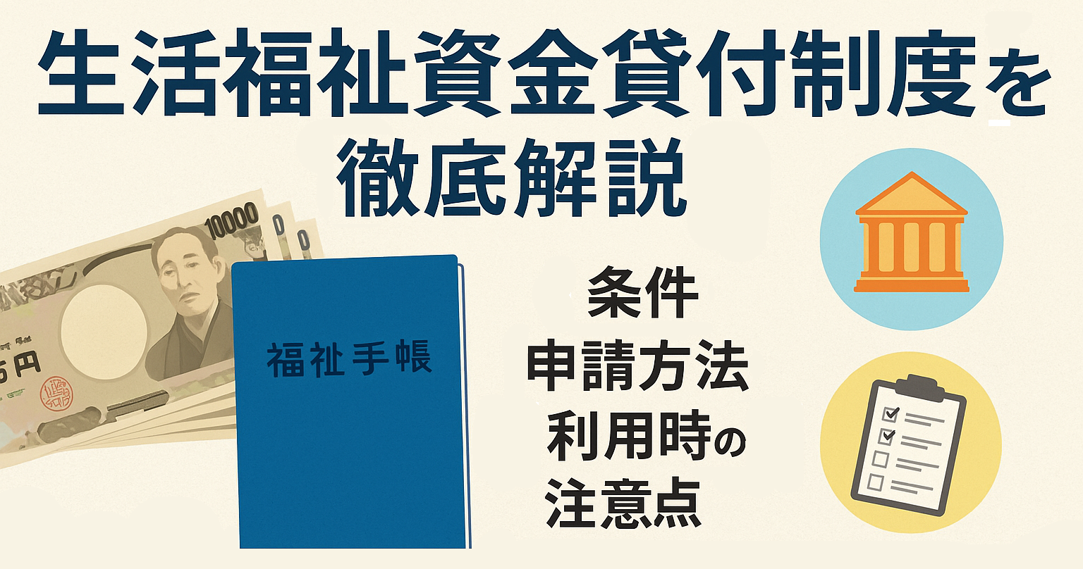 生活福祉資金貸付制度を徹底解説した記事のアイキャッチ画像