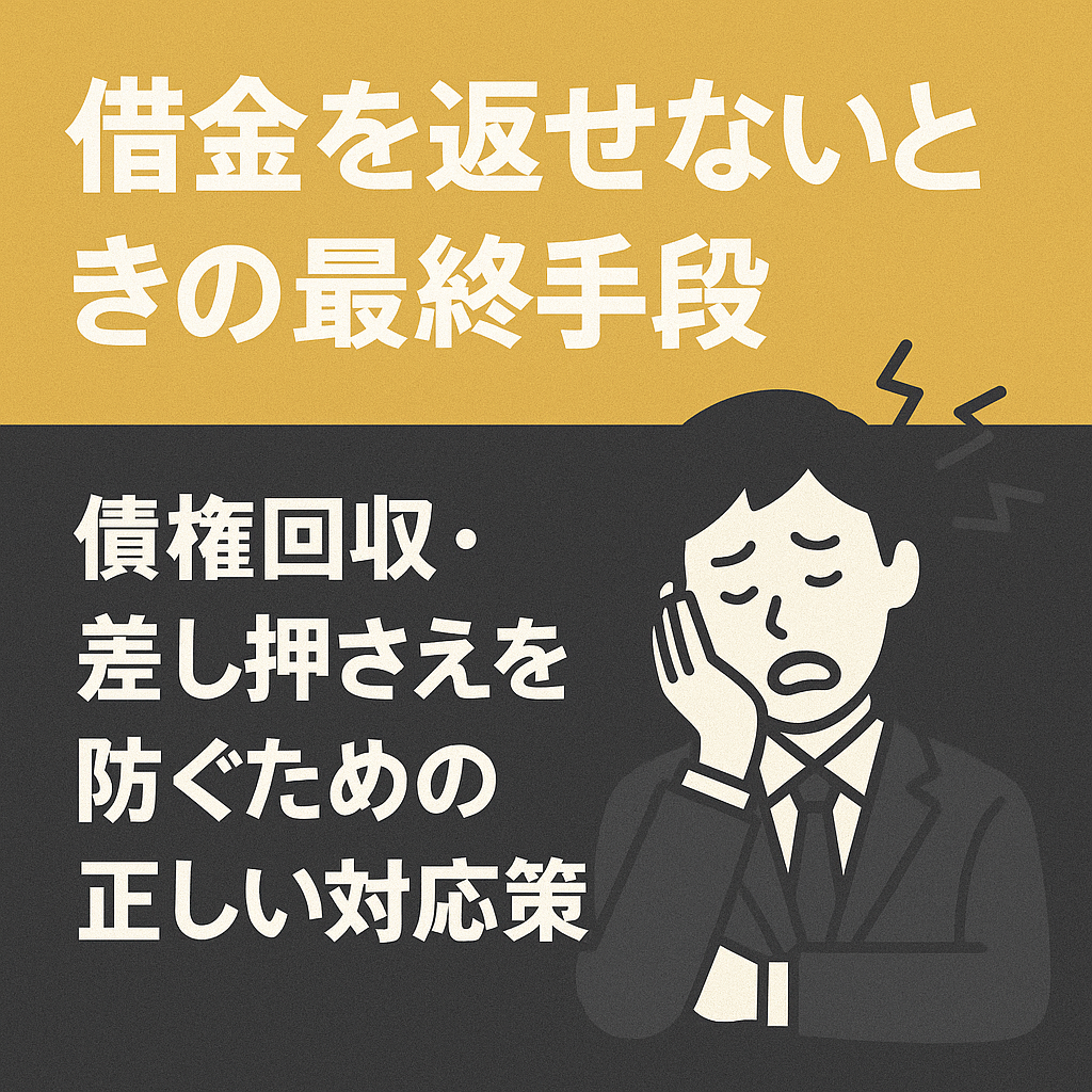 借金を返せない時の最終手段について解説した記事のアイキャッチ画像