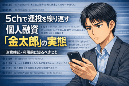 個人融資金太郎の実態について解説した記事のアイキャッチ画像