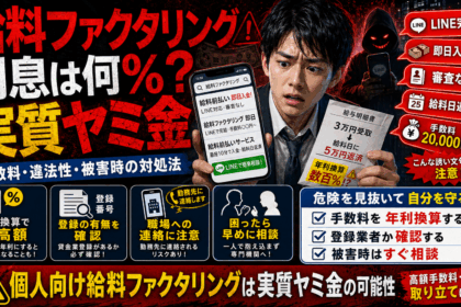 給与ファクタリングは一時期、かなり逮捕されています。その理由は、出資法違反と同じ。ということは闇金と同じ業者である。